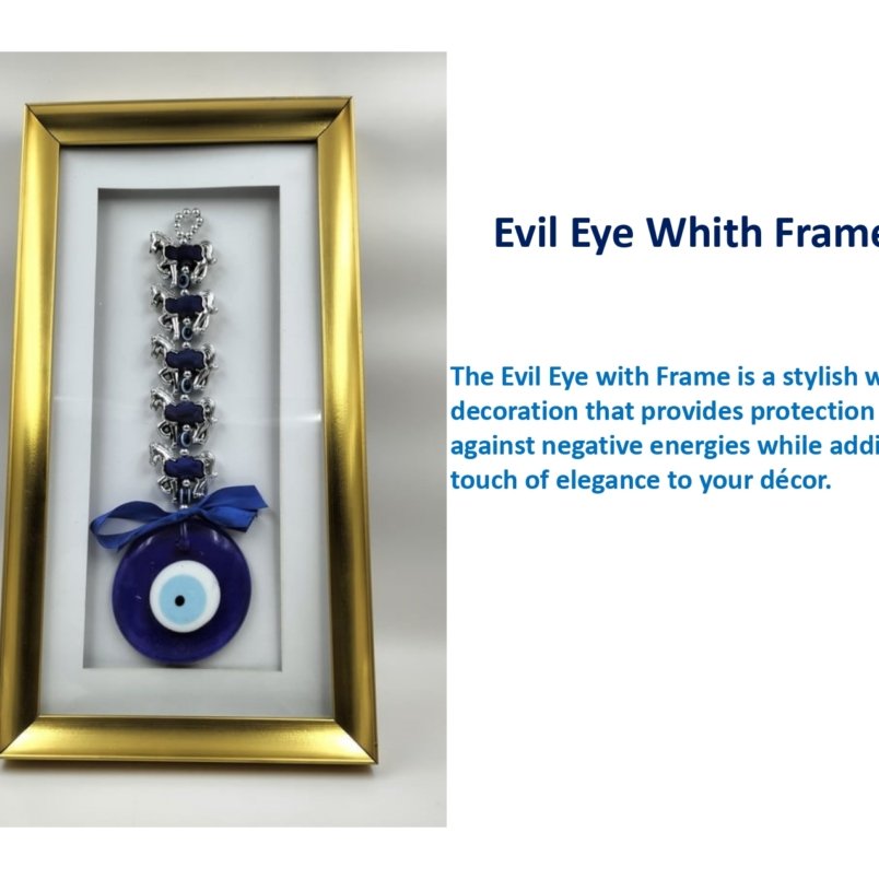EVIL EYE WHITE FRAME